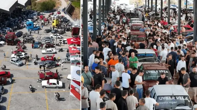 otomobil ve modifiye tutkunlari seydikemerde bulustu 7lmB7i8B